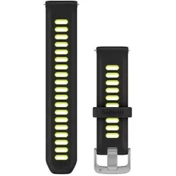 cumpără Curea Garmin Replacement Band, Forerunner 170, Black/AmpYellow, 20mm, WW/Asia (010-11251-B6) în Chișinău 