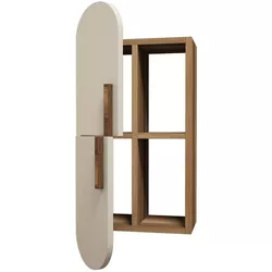 купить Офисный стеллаж Trendy Trandafir-Nuc, Smantana 35x60x22cm (GTR005377) в Кишинёве 