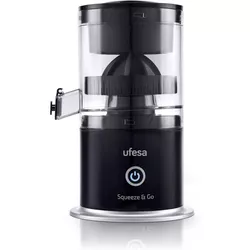 купить Соковыжималка центробежная Ufesa USB Squeeze & Go Black в Кишинёве 