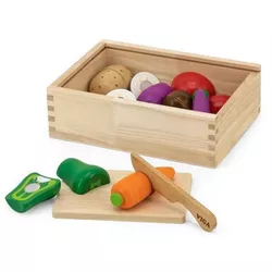 cumpără Bucătărie și veselă de jucărie Viga 44540 Cutting Vegetable în Chișinău 