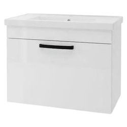 купить Шкаф под умывальник Mashtab 11988 Agat cu 1 sertare 60cm Alb в Кишинёве 