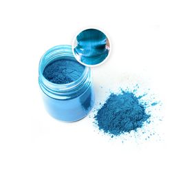 Металлический пигмент (Голубой) для эпоксидной смолы  (10 г)