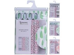 Шторка для душа 180Х180cm Bathroom Romance, PEVA