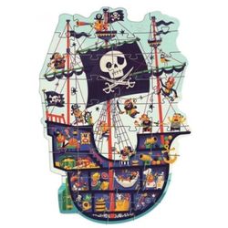 cumpără Puzzle Djeco DJ07129 Puzzle gigant The Prate Ship, 36 piese în Chișinău 
