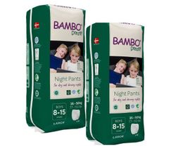 1 Set 2 pachete Scutece-chiloțel pentru băiețel Bambo Dreamy Night  8-15 ani, 35-50 kg, 10 buc