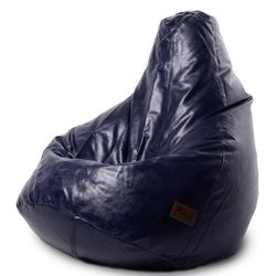 cumpără Fotoliu BeanBag Because Original Dark Blue (95x95x120cm) în Chișinău 