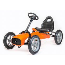 купить Детский карт Baby Mix 55292 педальная машинка Go-kart Buggy оранжевая в Кишинёве 