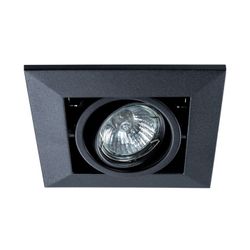 Spot incastrat GU10 CARDANI PICCOLO negru