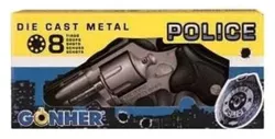 купить Игрушечное оружие Gonher 73/0 Pistol politie 73/0 (8 gloante), 44069 в Кишинёве 