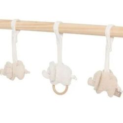 cumpără Jucărie cu pandantiv Jollein 108-001-68110 Set de jucarii pentru Babygym Elephant Tales în Chișinău 