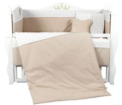 купить Детское постельное белье PernaMea Set lenjerie 8 piese Confort Stele Maro (PM.100042/2) в Кишинёве 