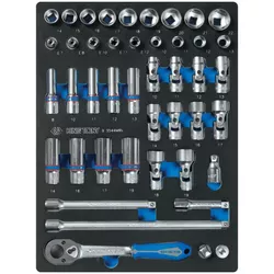 купить Набор ручных инструментов King Tony 9-3544MRV набор 3/8" торцевых головок с принадл. 44 пр. (FOAM) в Кишинёве 