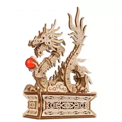 cumpără Set de construcție Ugears 60888 Model Dragonul din lemn în Chișinău 