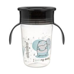 cumpără Cană cu pai Akuku A0671 Black 240ml în Chișinău 