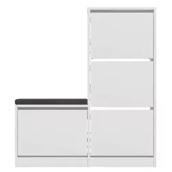 cumpără Raft pentru încălțăminte Hanah Home Dude White în Chișinău 