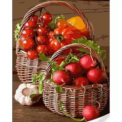 cumpără Tablou pe numere Strateg R 9 /22 (GS1597)(73868) Natură moartă, 40x50 cm în Chișinău 