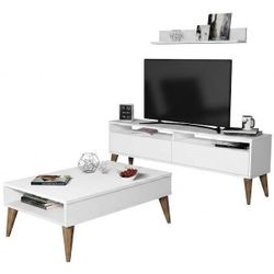 купить Стенка Trendy Cel mai bun, Белый (комплект мебели для гостиной) (GTR001238) в Кишинёве 
