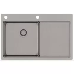 cumpără Chiuvetă bucătărie Helika-AquaSanita TERRA101N-L-T NANO în Chișinău 