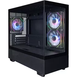 cumpără Carcasă PC 1stplayer Mi5 BLACK, mATX w/o PSU (Mi5-BK-2FC7R-1FC7) în Chișinău 