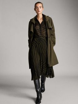 Юбка Massimo Dutti Черный/Хачи massimo dutti 5217/878