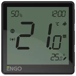 купить Термостат ENGO Controls Termostat programabil cu fir ZigBee EONE-230W, white в Кишинёве 