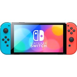 купить Игровая приставка Nintendo Switch OLED 64GB Neon Blue and Neon Red в Кишинёве 