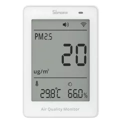 купить Датчик Sonoff Matter Over Wi-Fi Air Quality Monitor AirGuard PM2.5 / PM10 (SAWF-07P) в Кишинёве 