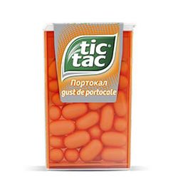 Drajeuri "Tic Tac Orange", 18 g