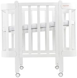 cumpără Pătuț Ingvart 45984520005 Nika, Alb 60x120cm în Chișinău 