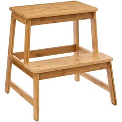 cumpără Scaun 5five 55775 Scara-taburet 2 niveluri 43x43x46.8cm, bambus în Chișinău 