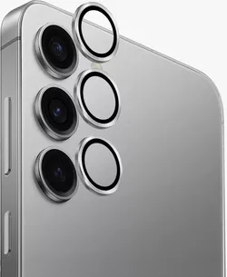 купить Стекло защитное для смартфона UNIQ Optix Camera Lens Protector Aluguard for Samsung S25, Silver в Кишинёве 