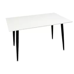 купить Стол Evelin di Costacurta DT-405-3B, 130х80см, Каркас/Опоры: Металл Черный в Кишинёве 