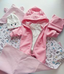 Комплект на выписку Pink Unicorn