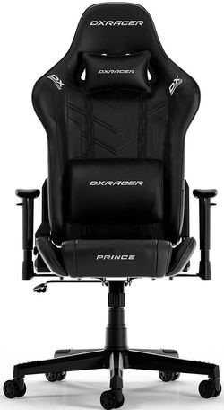 купить Офисное кресло DXRacer Prince GC-P132-N-FX2, Black/Black в Кишинёве 