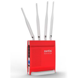 Wi-Fi AC Dual Band Netis Gaming Router, "WF2681", 1200Mbps, Gbit Ports, MIMO