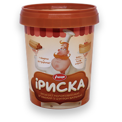 IRISKA™ 950 g. Produs lactat 8,5% (gâleaț de plastic)