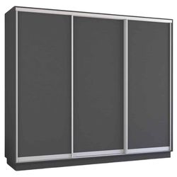 купить Шкаф Mobildor-Lux Fox uși glisante din PAL (260x60x200H cm) Anthracite в Кишинёве 