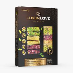 Лукум Love рулетики со вкусом фисташки и граната 350г