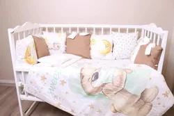 cumpără Lenjerie de pat pentru copii PernaMea Set lenjerie 8 piese Premium Ursulet (PM.105896/1) în Chișinău 