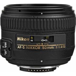 cumpără Obiectiv Nikon AF-S Nikkor 50mm f/1.4G, FX, filter: 58mm JAA014DA în Chișinău 