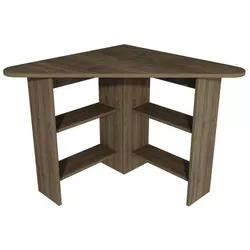 cumpără Masă de birou Trendy Corner, Nuc, 80x74x80cm în Chișinău 