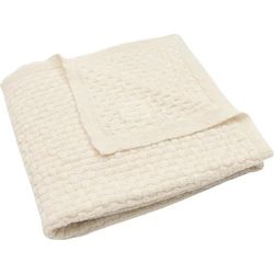 cumpără Set de perne si plapume Jollein 516-522-67080 Paturica Weave Knit Merino wool Oatmeal, 100x150 cm în Chișinău 