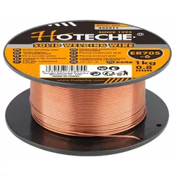 cumpără Sârmă de sudură Hoteche 455211 Проволока сварочная омедненная 0.8мм 1.0kg în Chișinău 