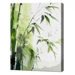 купить Картина по номерам Art Gallery EX8732 Bambus 30x40cm Eco в Кишинёве 