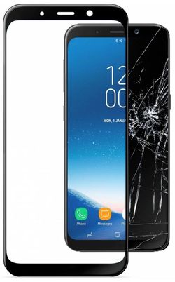 Sticlă de protecție Cellular Samsung Galaxy A8 (2018) curved Black