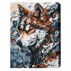 купить Картина по номерам BrushMe BS53928 40x50cm (în cutie) Spiritul pădurii в Кишинёве 