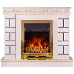 купить Камин электрический ArtFlame Nazarii minii jasmine & Gala gold в Кишинёве 