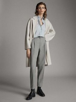 Брюки Massimo Dutti Серый 5003/903/809/
