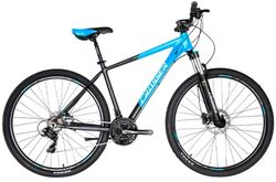 cumpără Bicicletă Crosser MT-041 29" 21 21S Shimano+Logan Hidraulic Black/Blue în Chișinău 