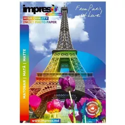 cumpără Hârtie foto Impreso IMP-MA4250050 Double-Side Matte A4, 250g, 50pcs în Chișinău 